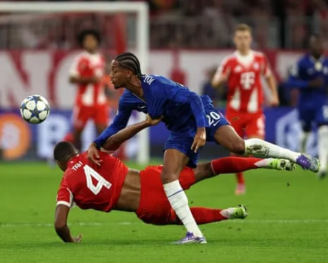 Chelsea's manager rages as Bayern Munich defender Tah avoids dismissal in Champions League defeat